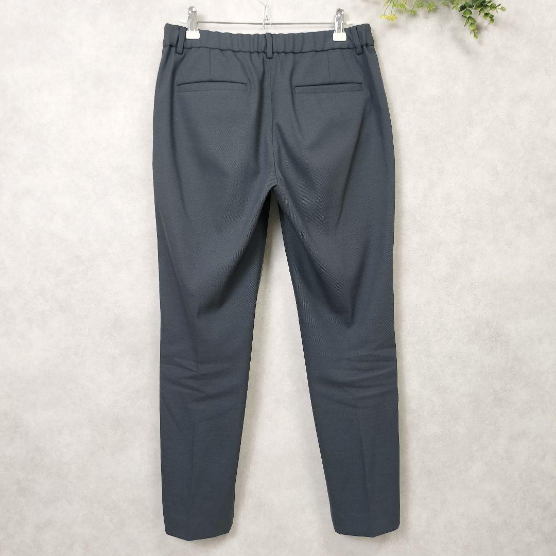 グリーンレーベルリラクシング 洗える ストレッチ ノーカラー パンツスーツ