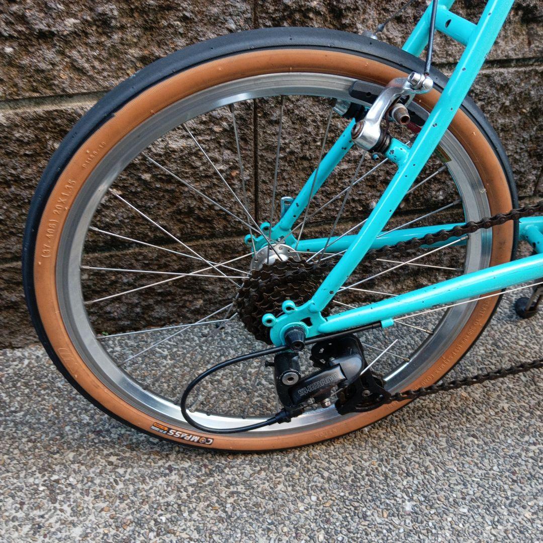 ターコイズ 小径自転車