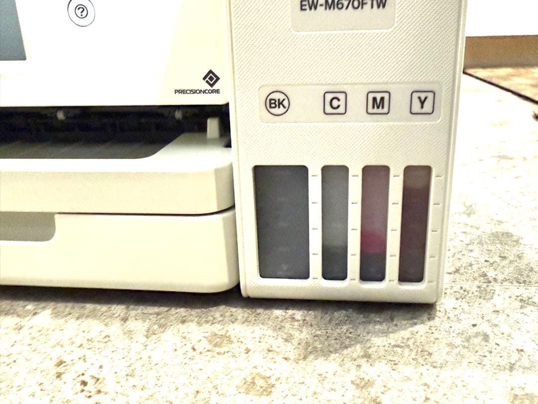 価格変更専用　EW-M670F TW fax機能　エコタンク多機能プリンター