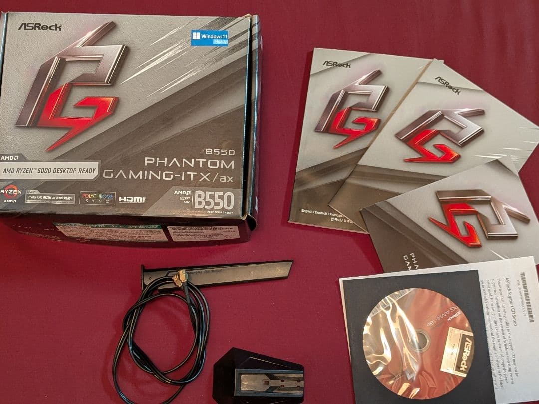 マザーボード ASRock B550 PHANTOM GAMING-ITX/ax