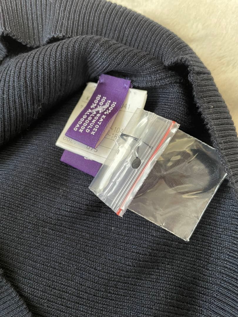 ラルフローレンパープルレーベル ネイビー Vネック ベスト