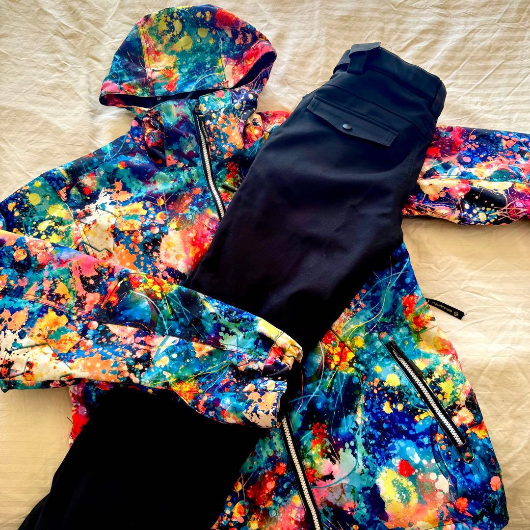 【美品】fournines メンズ スキーウェア 上下セット