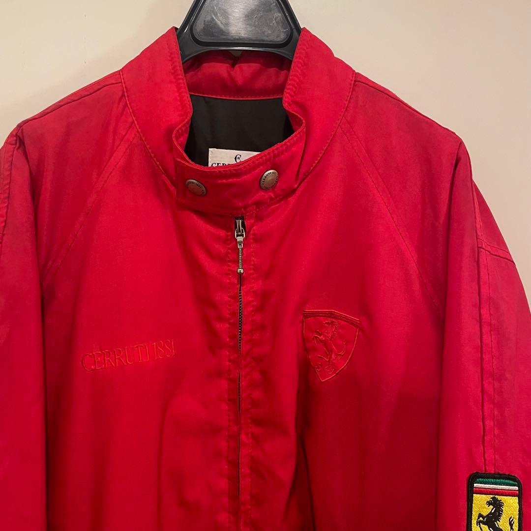 80s 90s フェラーリ ブルゾン イタリア製 cerruti 1881