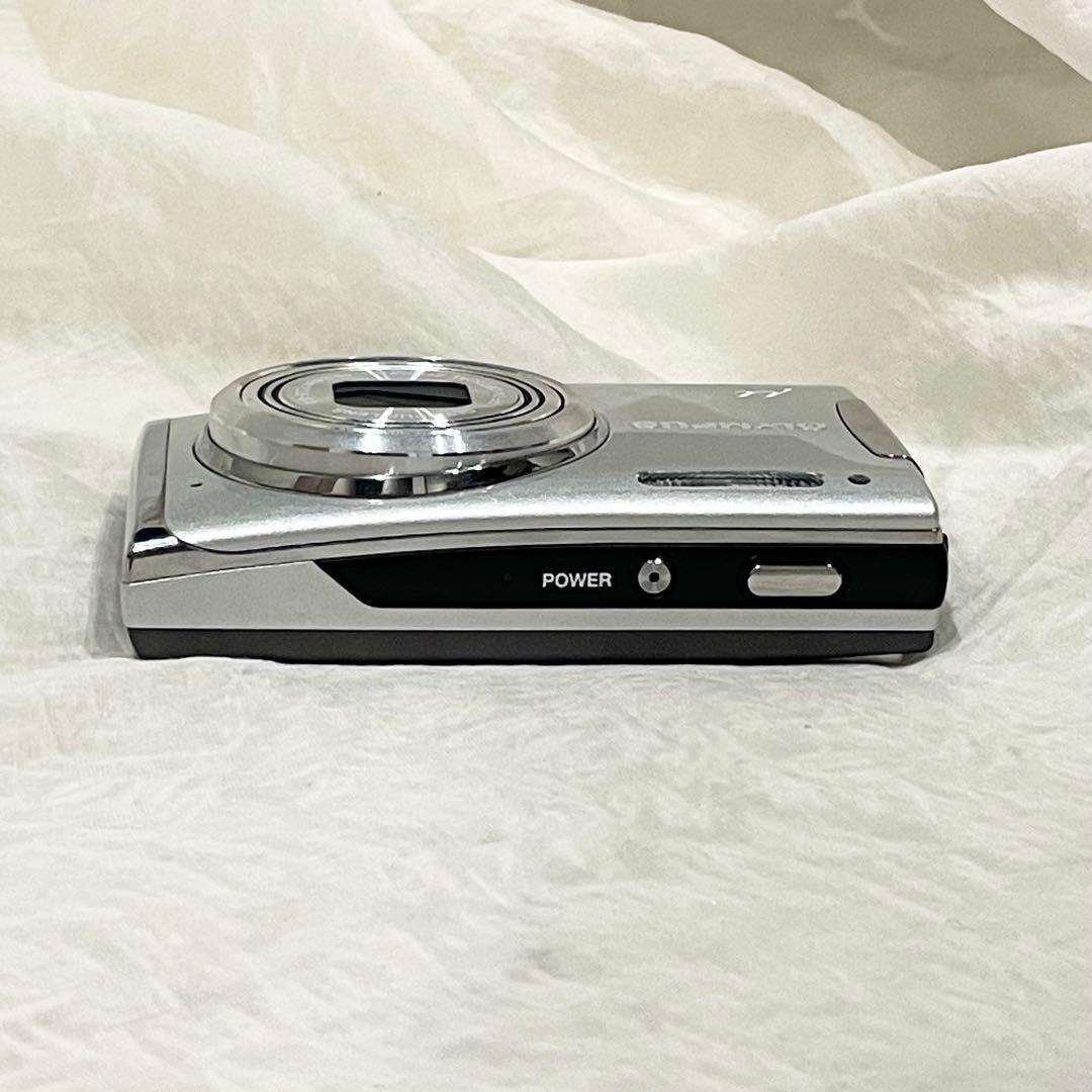美品 OLYMPUS オリンパス μ ミュー 1060 シルバー デジカメ