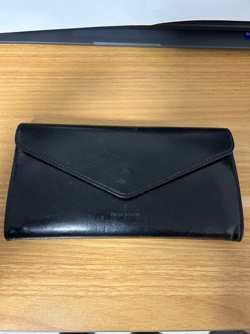 mt　Hender scheme long wallet black