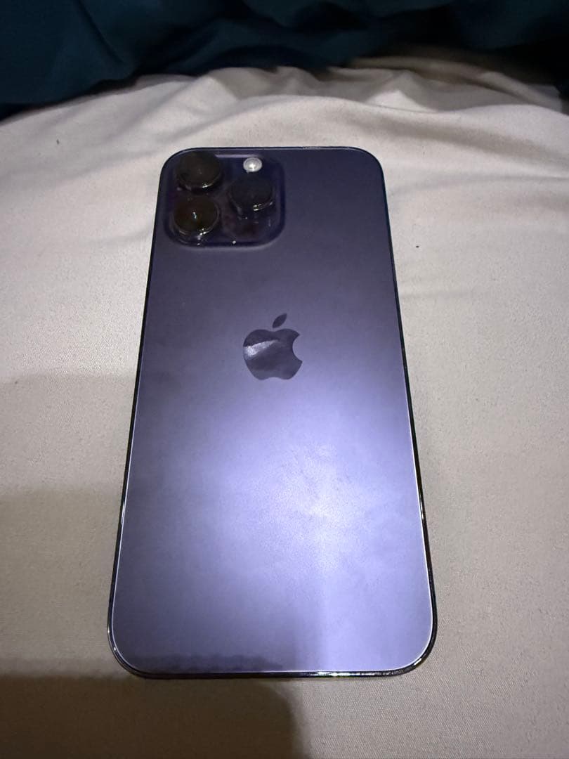 なみiPhone 14 Pro MAXディープパープル 本体