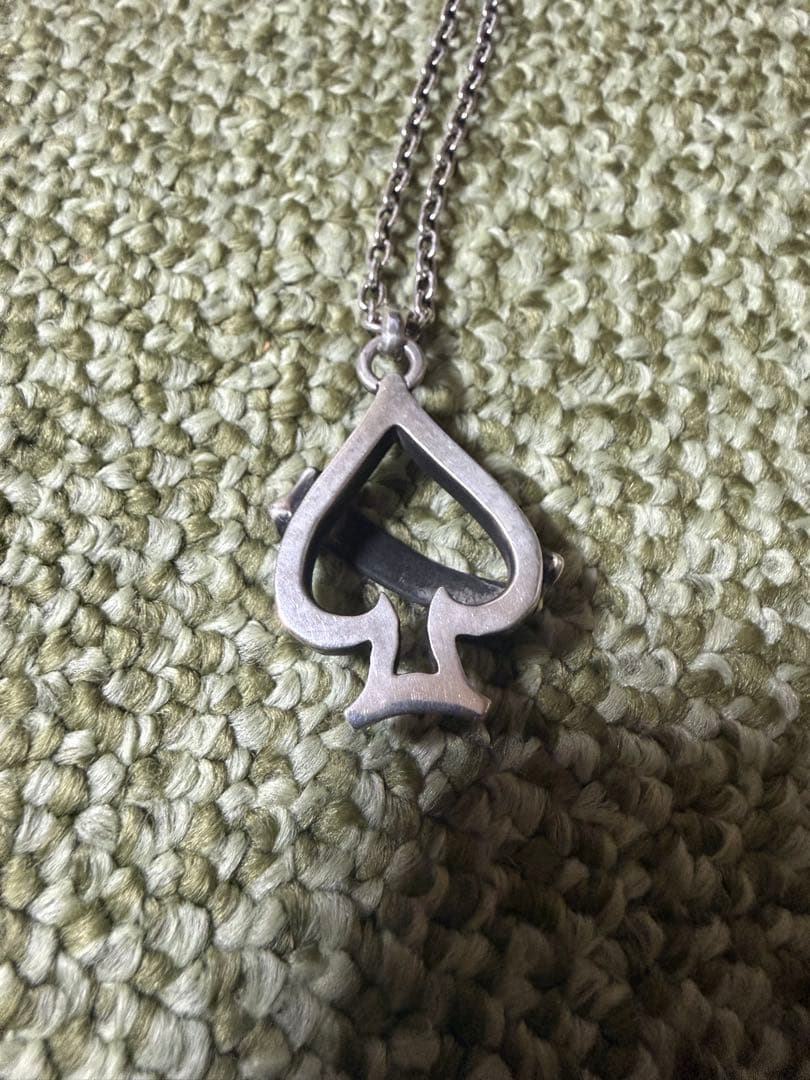 K.DSMOKIN' AGES スペード型ネックレス 925シルバー