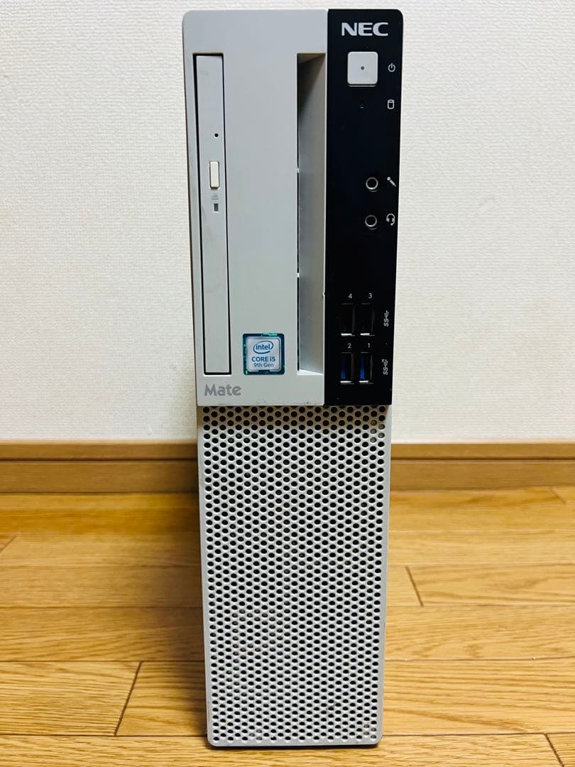 NEC MATE デスクトップパソコンOffice/ 新品SSD256/3TB