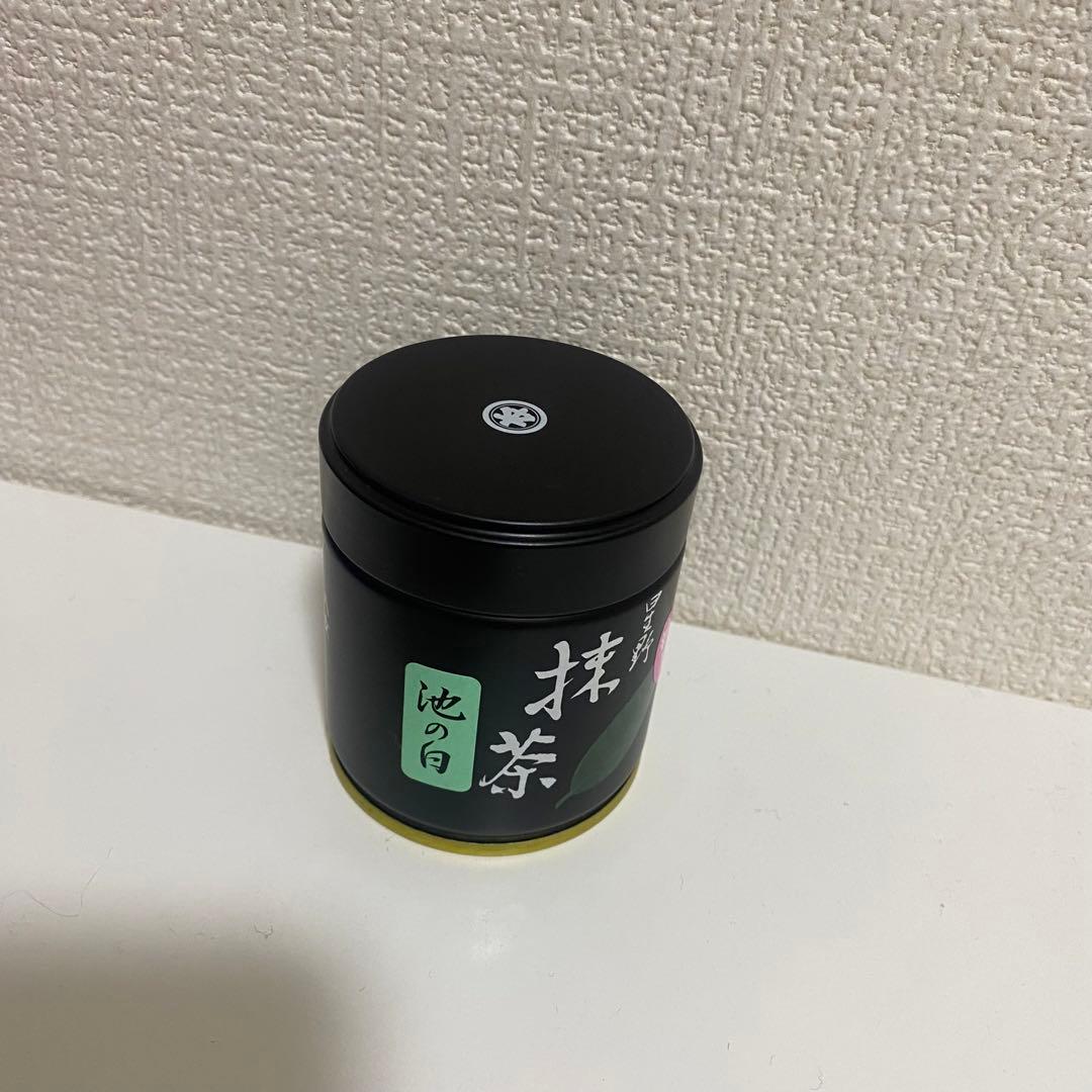 星野抹茶　池の白　40gx1缶