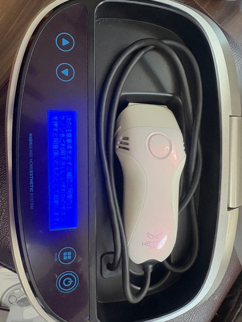 ケノン 脱毛器 LEDディスプレイ付き