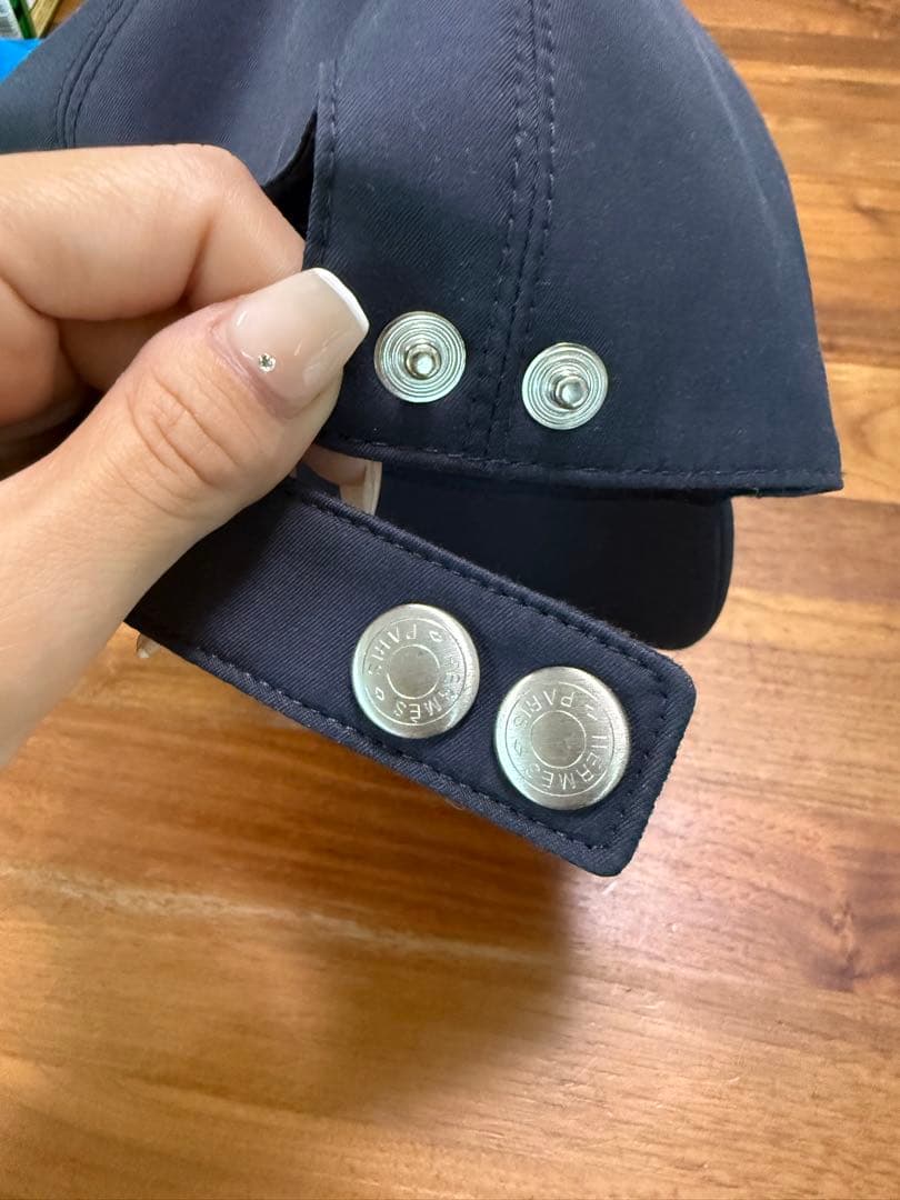 ノスケ　美品 エルメス HERMES キャップ 紺