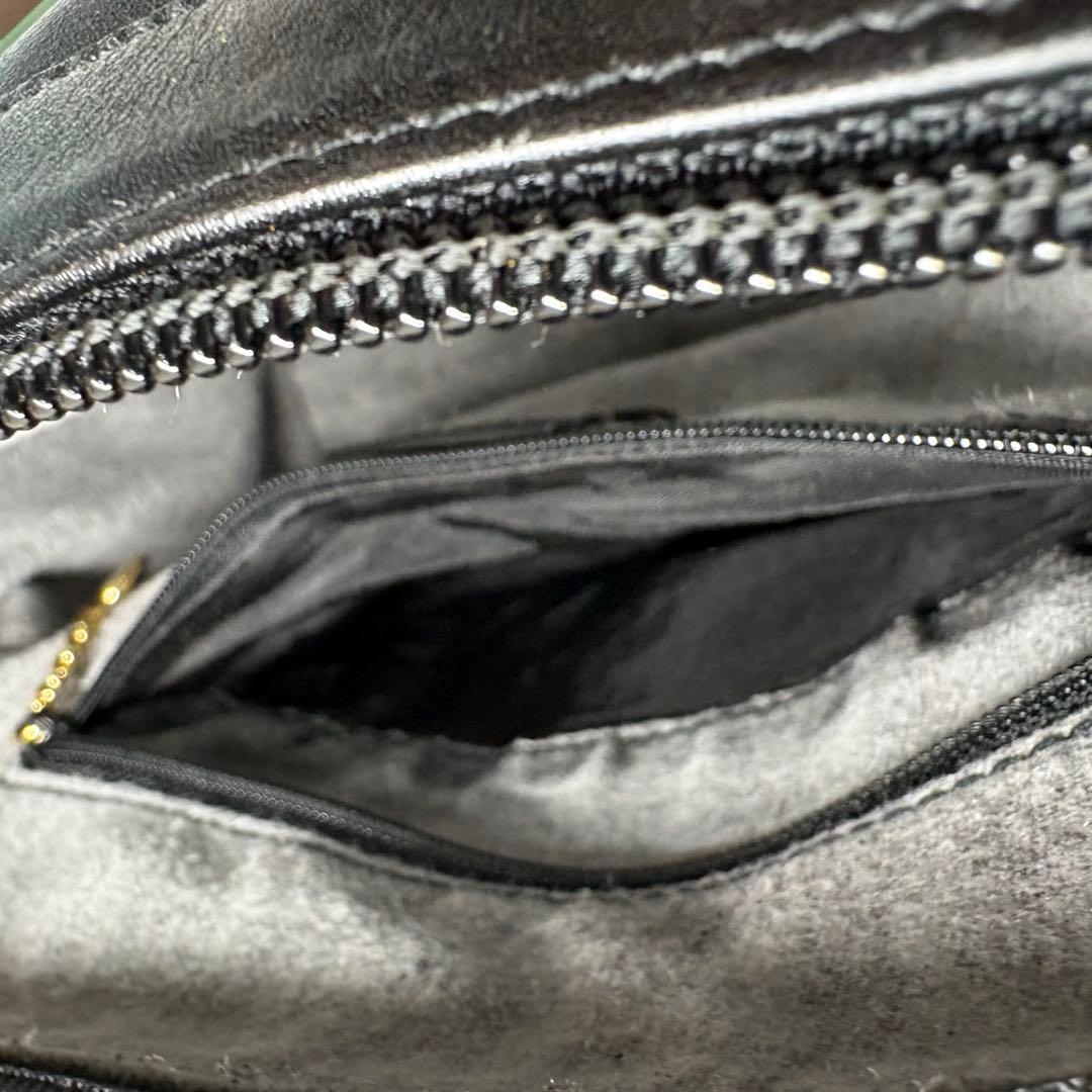 極美品　GUCCI グッチバンブーレザーミニボストン　2way ショルダーバッグ