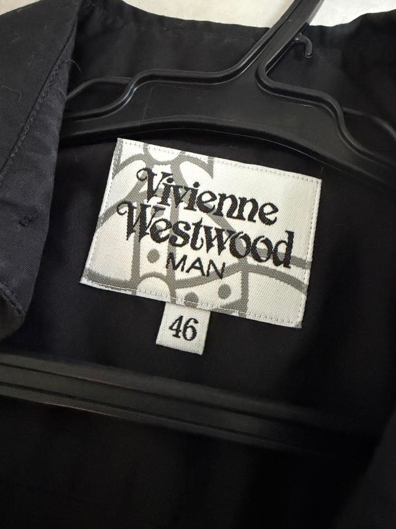 vivienne westwood ヴィヴィアンウェストウッド シャツ46 黒