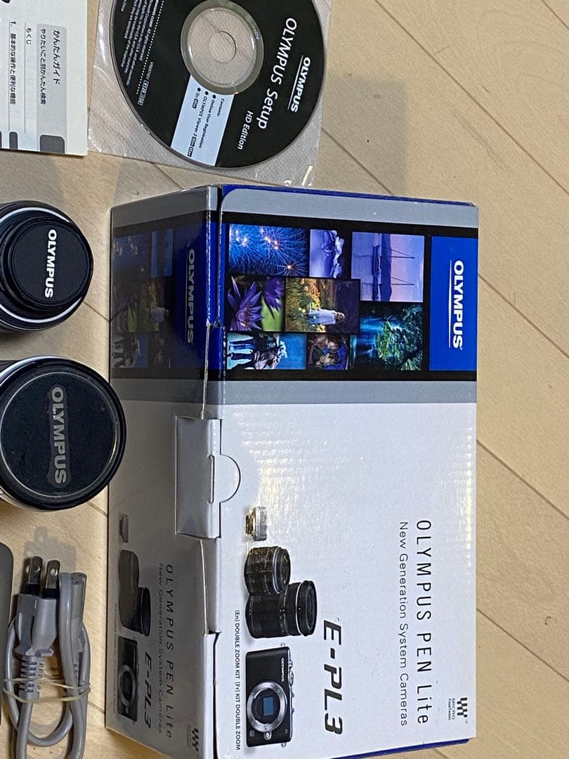 OLYMPUS E-PL3 ミラーレス一眼 本体とレンズ2本