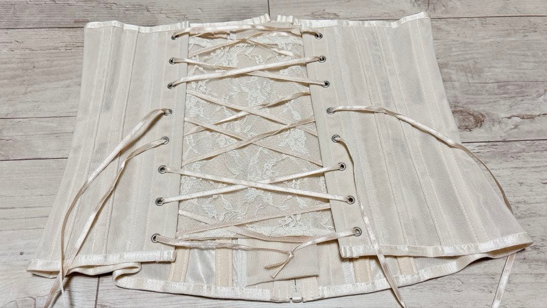 Pinup Closet 元鈴木さんのコルセット　シレーヌ　ベージュ　Lサイズ