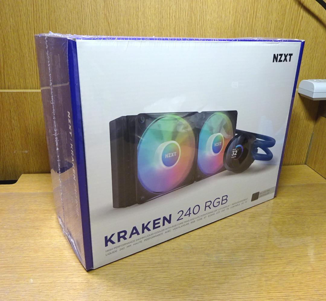 S*S様 新品 NZXT Kraken 240 RGB 液晶ディスプレイ 水冷A