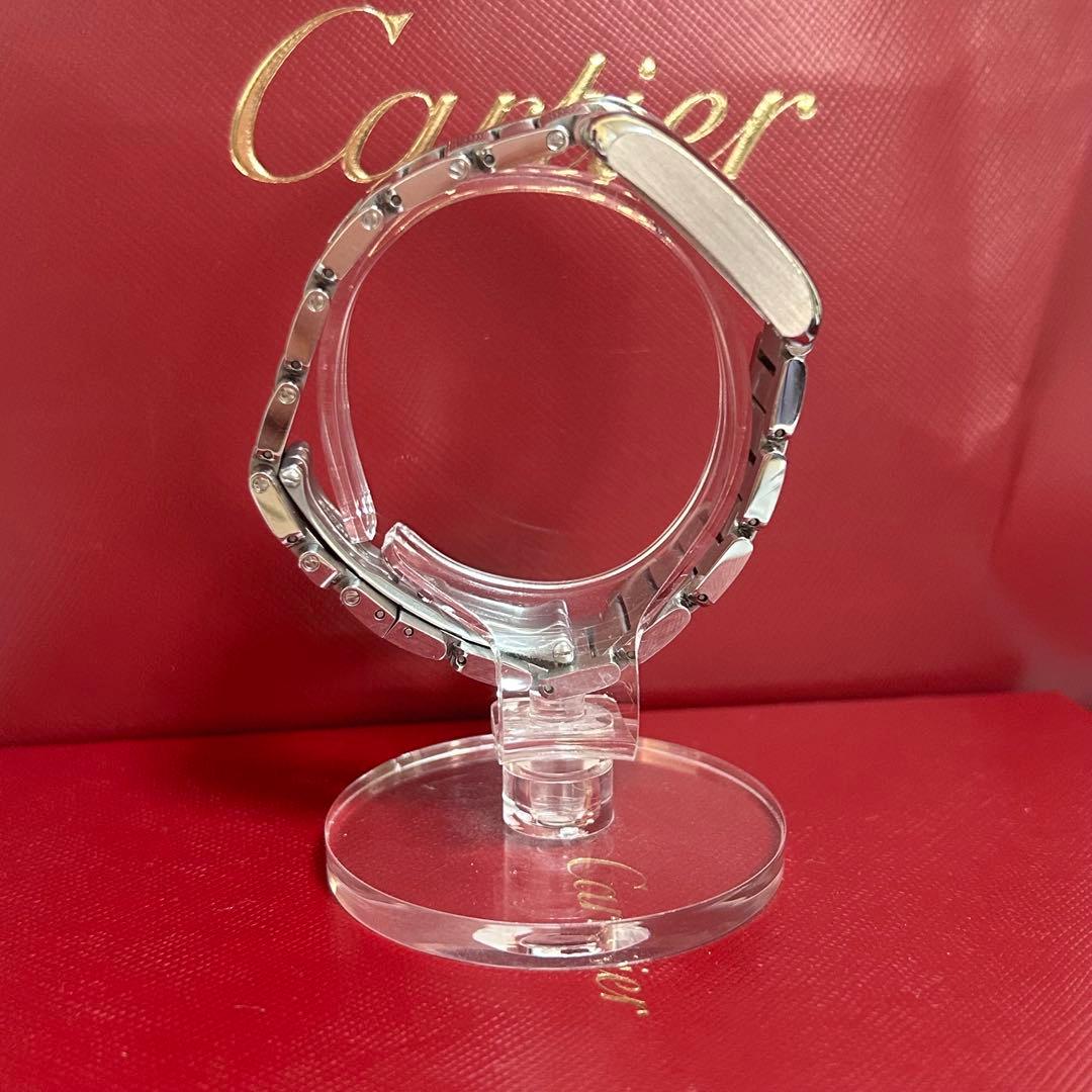 CartierカルティエタンクアングレースSMレディース腕時計　動作確認