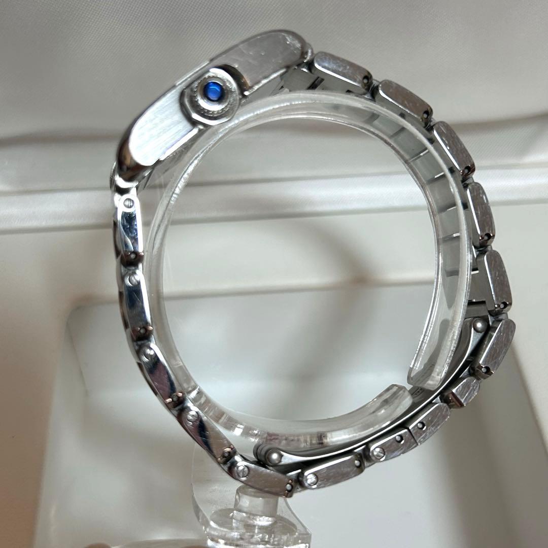 CartierカルティエタンクアングレースSMレディース腕時計　動作確認