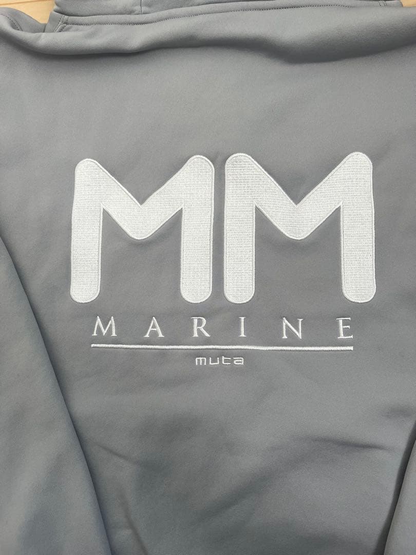 MUTA MARINE KARUISHI プルオーバーパーカー グレー4(S)