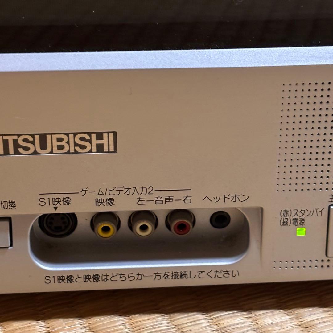 三菱電機 21型 ブラウン管 カラーテレビ 21T-D104 D1端子搭載