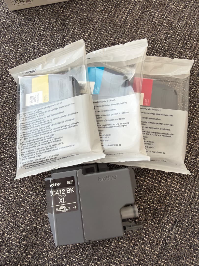 プリンター・複合機 brother LC412XL-4PK