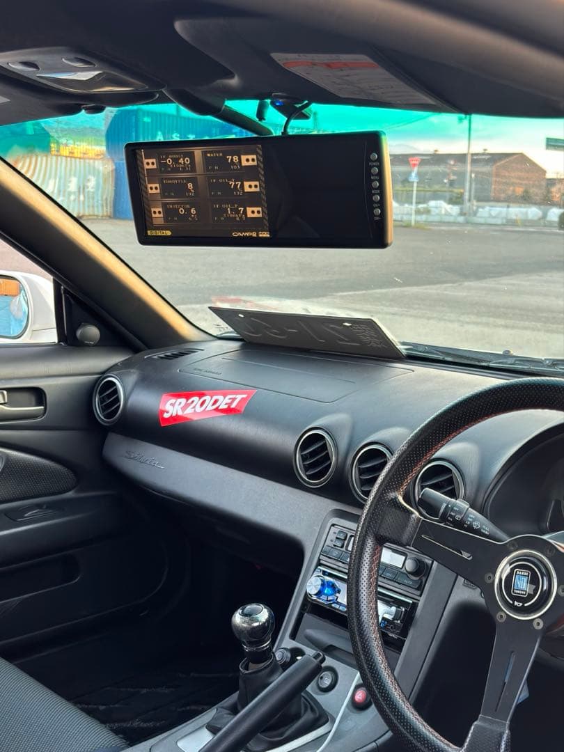 HKS camp2ディスプレイ 配線込み ブースト、油温、水温、油圧 追加メータ