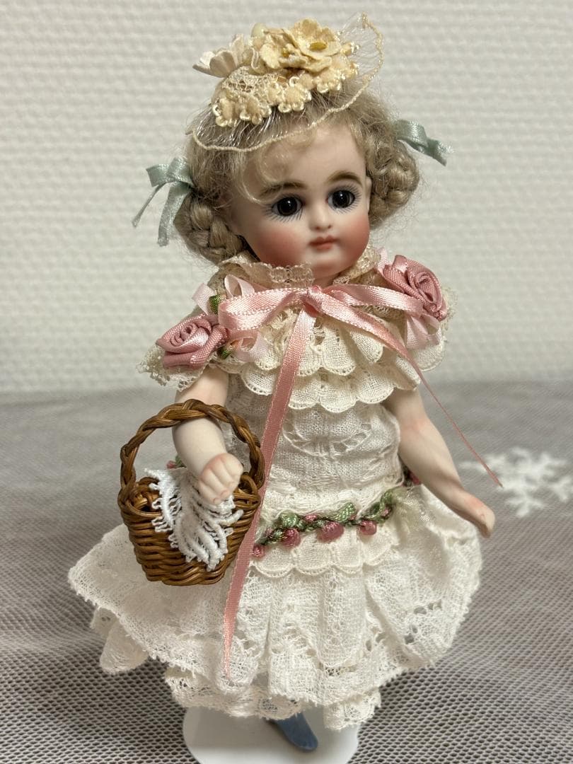 ✨5日間限定✨ミニョネット(身長16cm)＆衣装・小物セット　ビスクドールリプロ