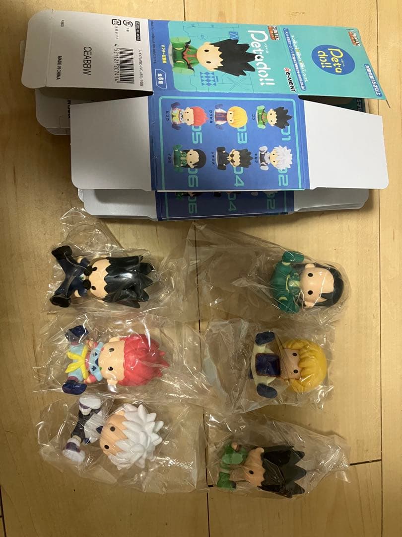 petadoll Hunter x Hunter 試験編　6体セット