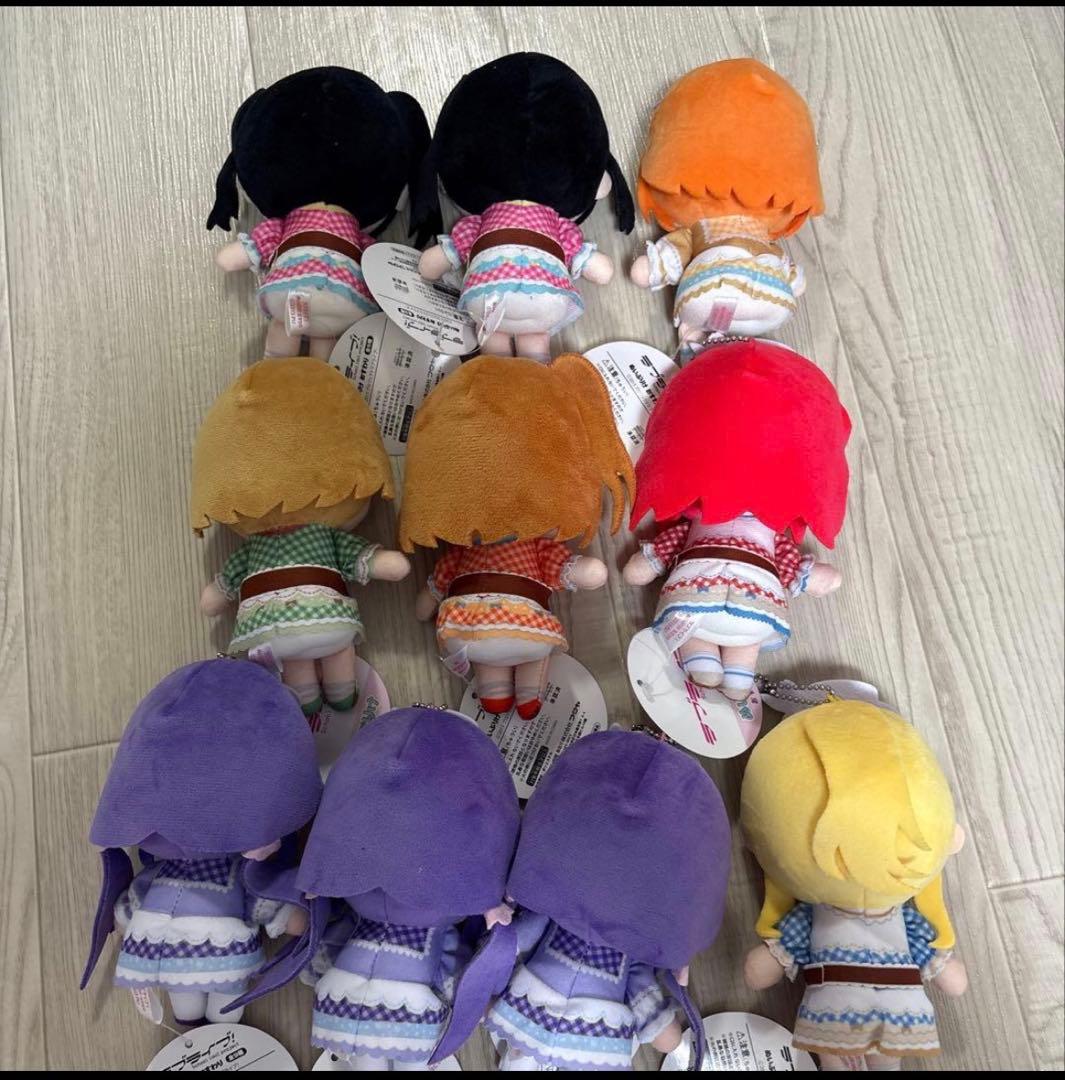 W*J様 ラブライブ μ's ぬいぷりけ おすわり ぬいぐるみ　10体セット　G