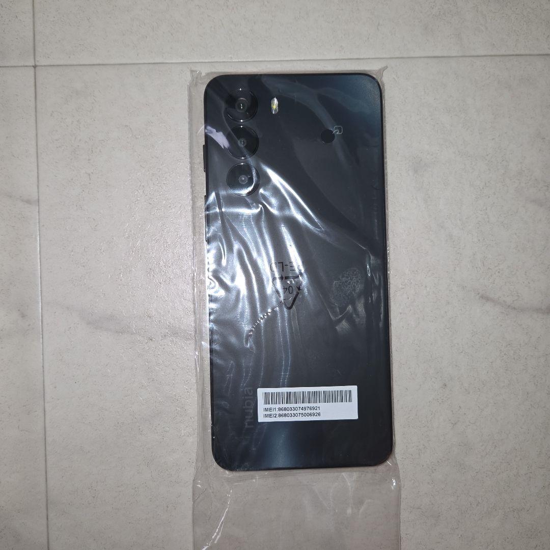 【新品未使用】nubia S 5G A403ZT ブラック