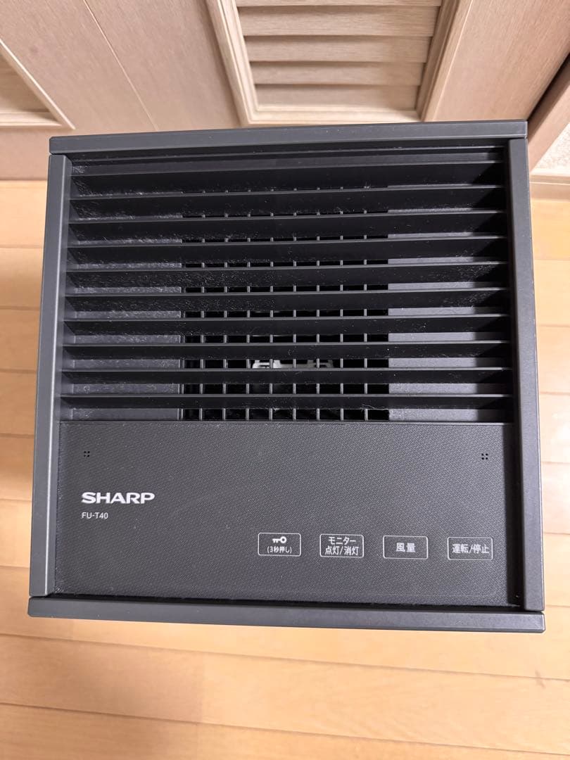 SHARP 空気清浄機 FU-T40 ブラック