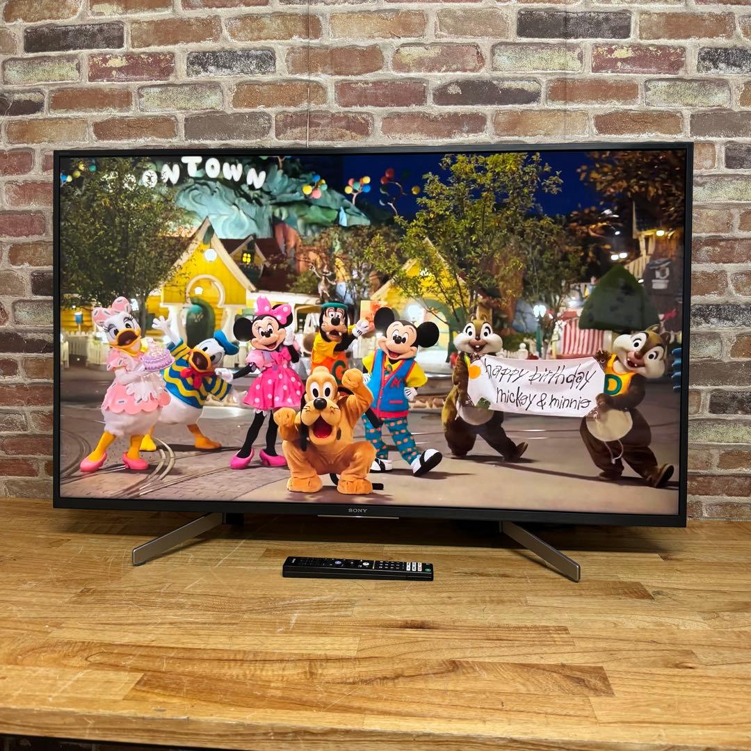 SONY 43V型 4K 液晶テレビ BRAVIA KJ-43X8000G