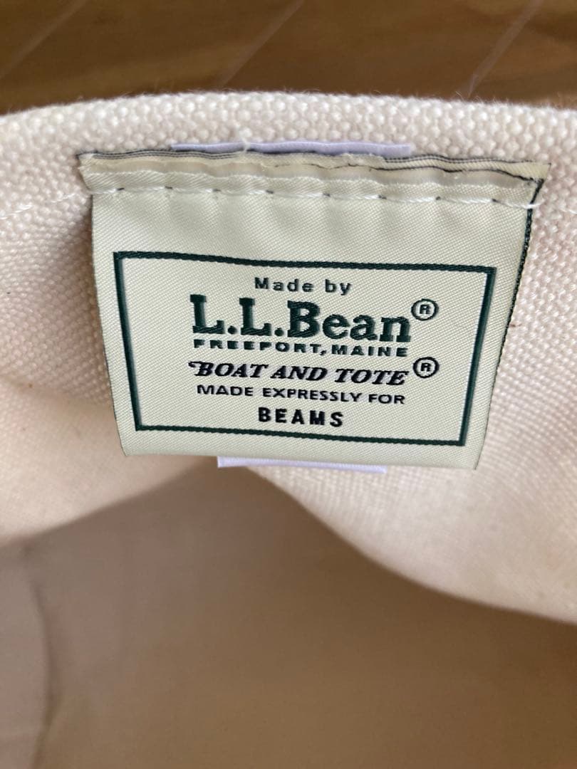 最終価格、エルエルビーン　ビームス別注　トートバッグ　アメリカ製　M 美品