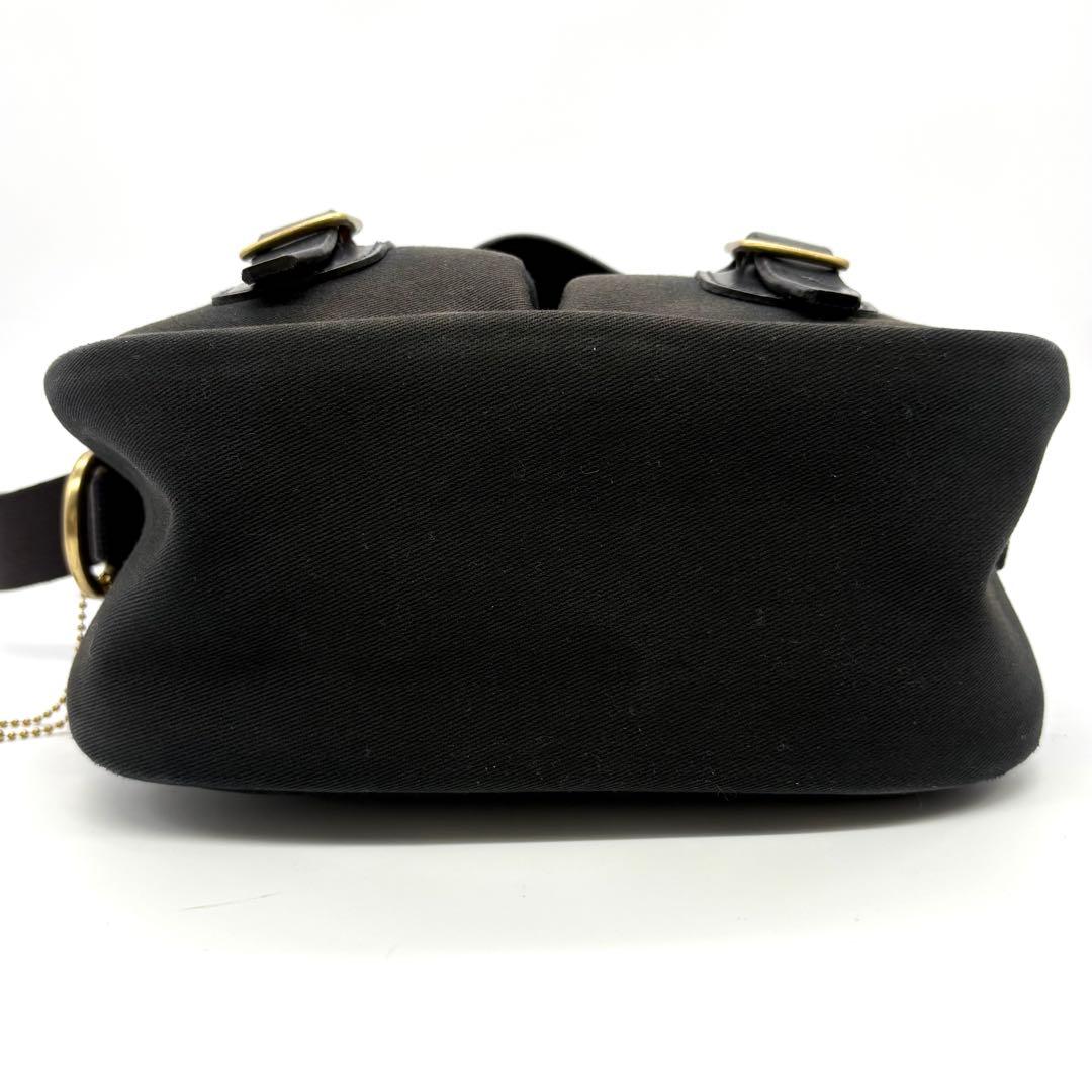 Brady メッセンジャーバッグ ショルダーバッグ キャンバス ブラック