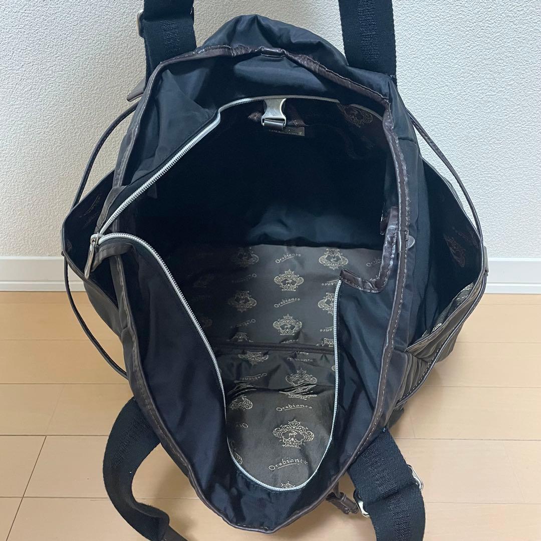 【美品】 オロビアンコ Orobianco トートバッグ ブラック 肩がけ