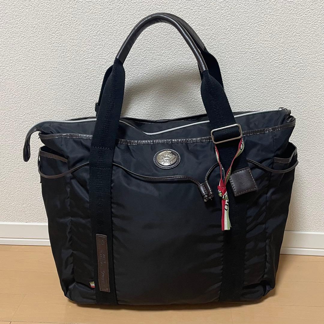 【美品】 オロビアンコ Orobianco トートバッグ ブラック 肩がけ