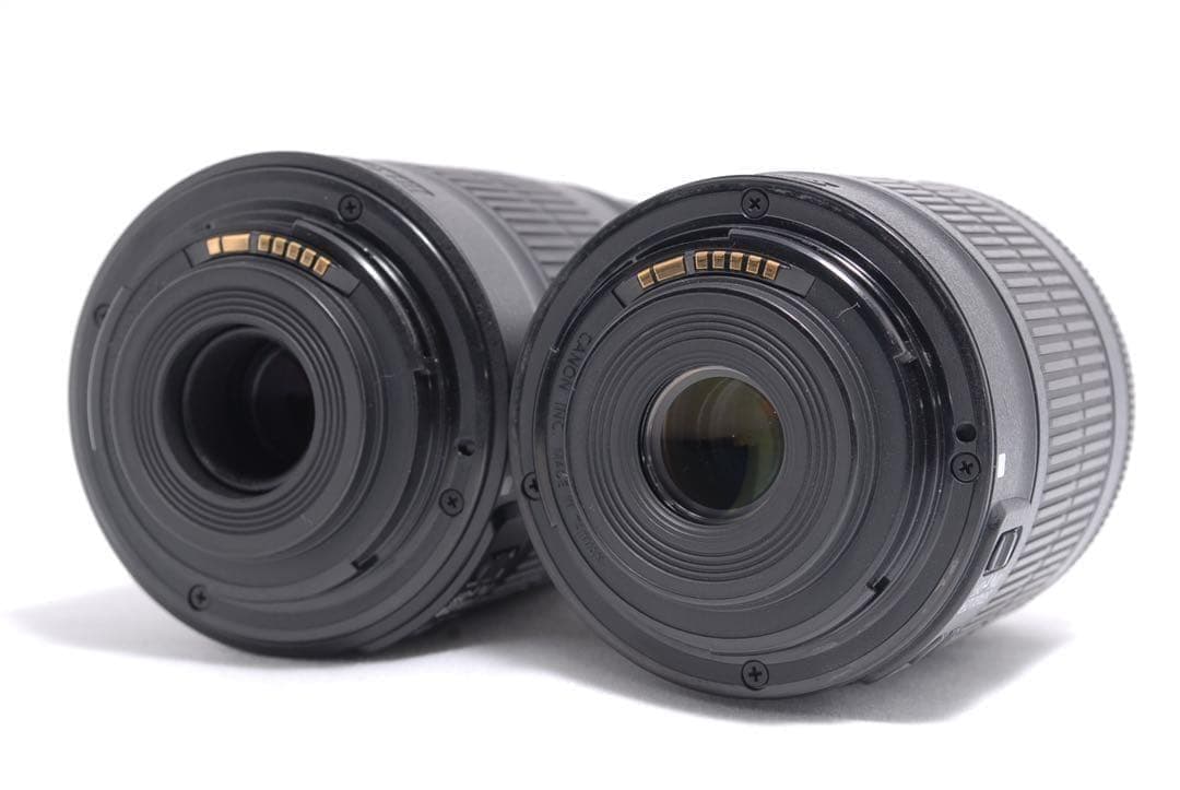 【Wi-Fi搭載】Canon Kiss X8i ダブルズームセット★自撮りOK