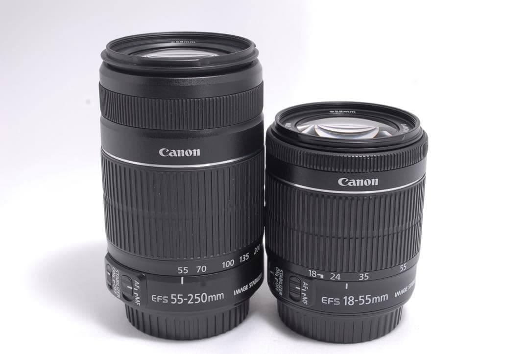 【Wi-Fi搭載】Canon Kiss X8i ダブルズームセット★自撮りOK