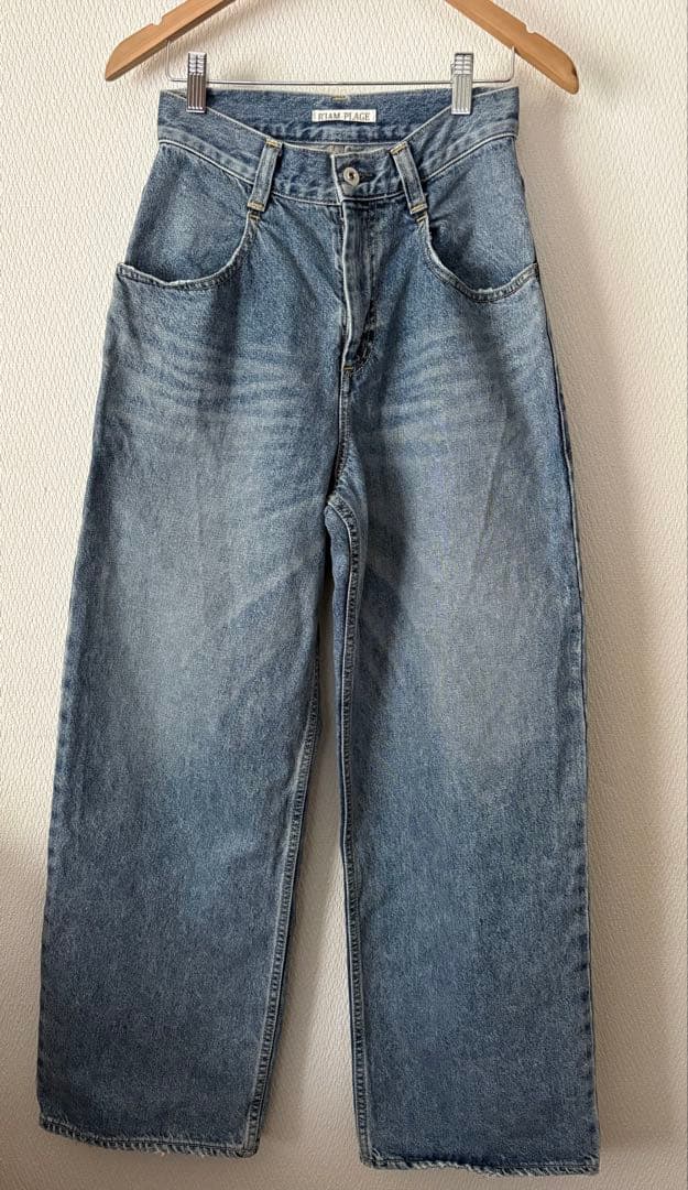 plage R’IAM WIDE デニム　34