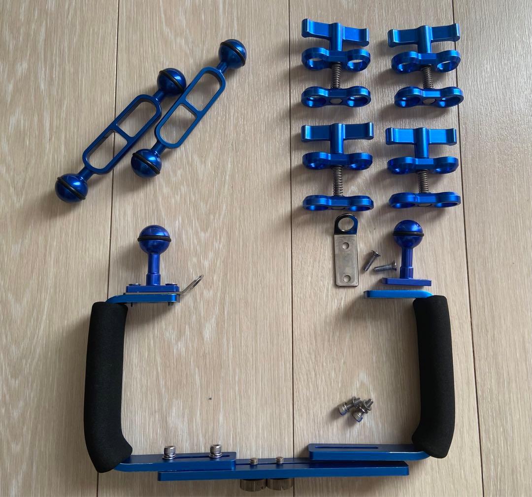 UN 水中カメラハウジング用 アームシステム一式