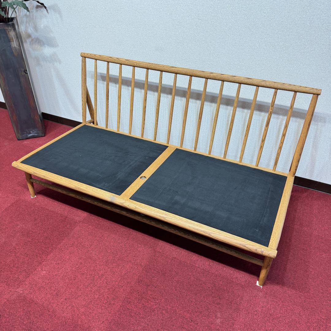 東京23区送料無料　極美品モモナチュラル２Pソファー　2024年12月購入