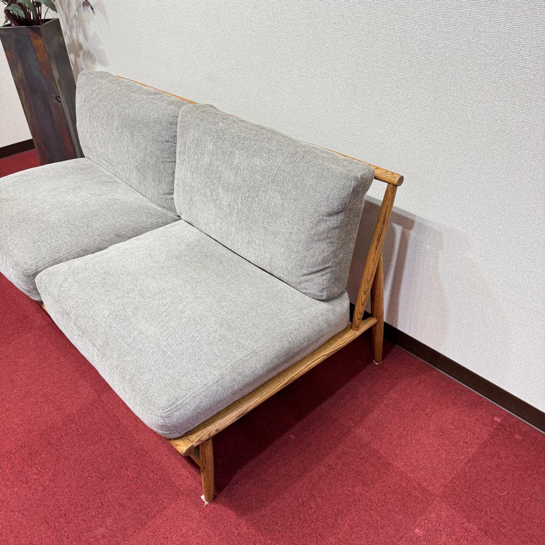 東京23区送料無料　極美品モモナチュラル２Pソファー　2024年12月購入