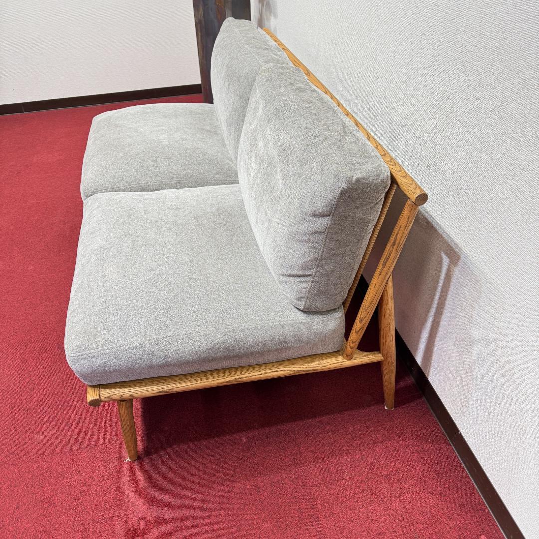 東京23区送料無料　極美品モモナチュラル２Pソファー　2024年12月購入