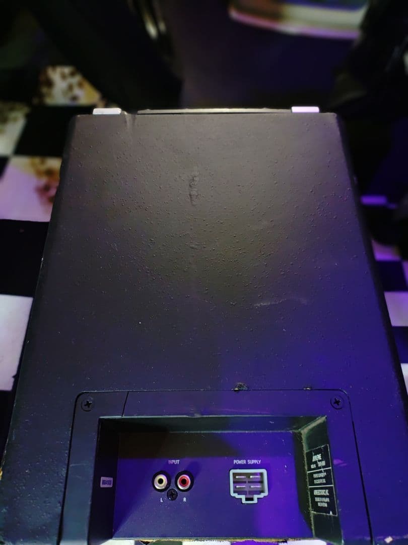 愛知 ALPINE アルパイン SWW-5000 配線 500W サブウーファー