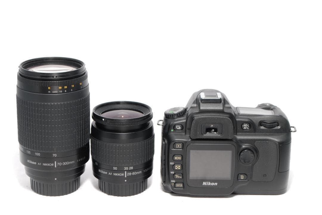 ✨Nikon D50✨ダブルレンズ✨初心者OK✨ショット数極少✨一眼レフ