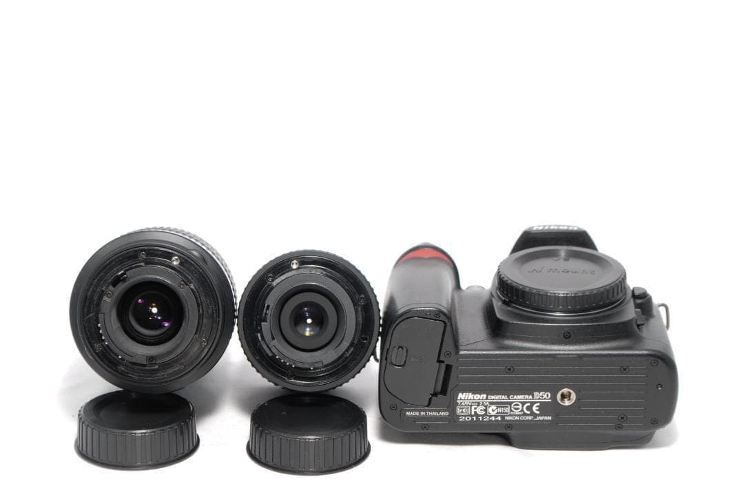 ✨Nikon D50✨ダブルレンズ✨初心者OK✨ショット数極少✨一眼レフ