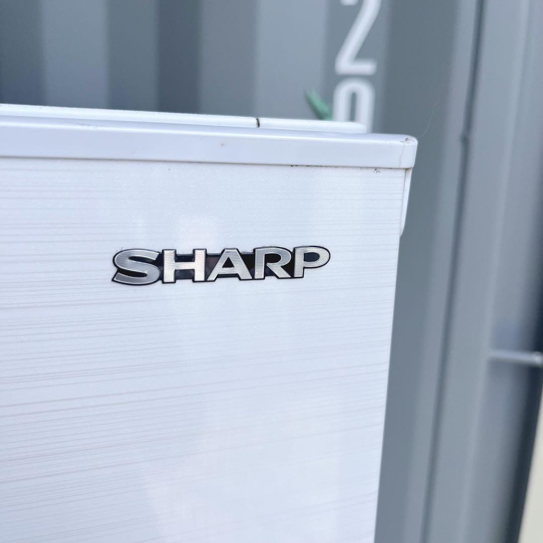 169取付無料！高性能SHARPおしゃれホワイトインテリア大きめ冷蔵庫！洗濯機