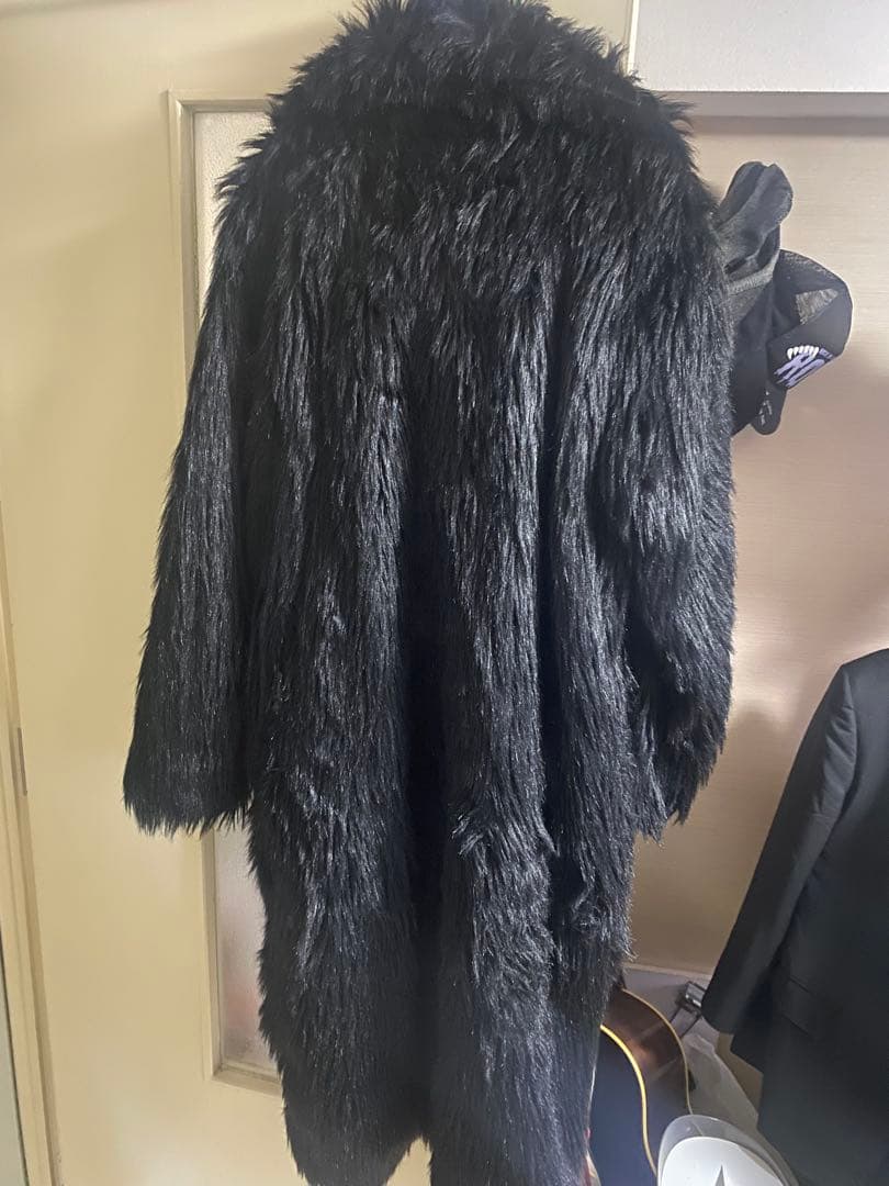 PANERO パネロ 黒 ファーロングコート