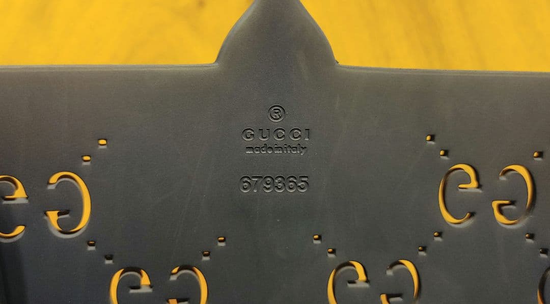 ※超訳アリ※【GUCCI 】グッチ　チルドレンズ　バッグ　ラバー　ネイビー 紺