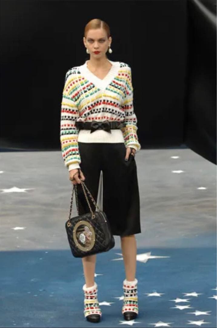 小物 SS2008 CHANEL BLACK RIBBON BELT